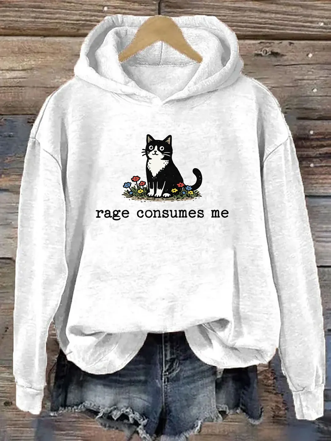 Rage Consumes Me Hoodie