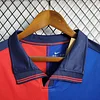 1999-2000 Retro Long Sleeve Barcelona 100th Anniversary Home Football Shirt 1:1 Thai Quality