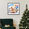 Diamond Painting-DIY Full Round Drill Birthday Bear