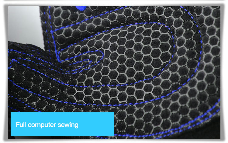 Likron Watches Unisex Weight Lifting Gym Gloves with Adjustable Wrist Support Wrap Non-Slip Palm for Workout