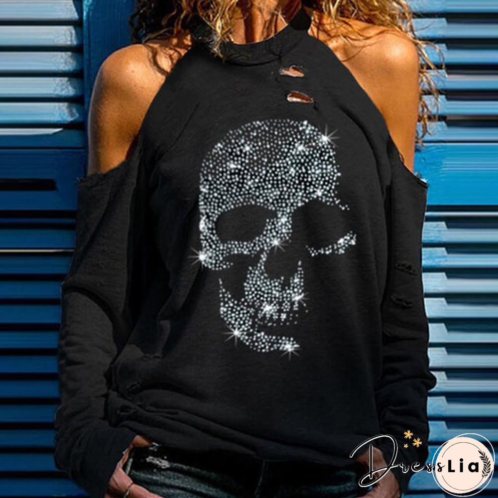 Hollow Sleeve Leisure Top