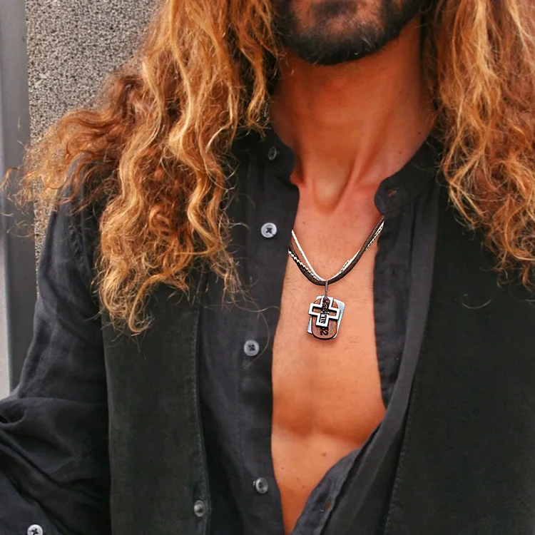Men's Vintage Cross Necklace