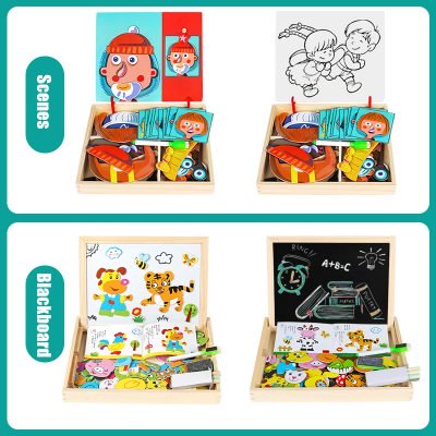 Magnetic Puzzle Set, 3D Magnetic Puzzle Set