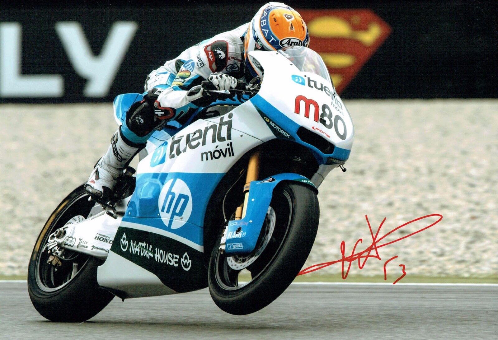 Esteve Tito RABAT Signed Photo Poster painting 4 AFTAL Autograph COA MOTOGP Former Moto2 Champ