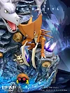 Evolution Series Fossil Pokemon Aerodactyl Set - Pokemon Resin Statue - PPAP Studios
