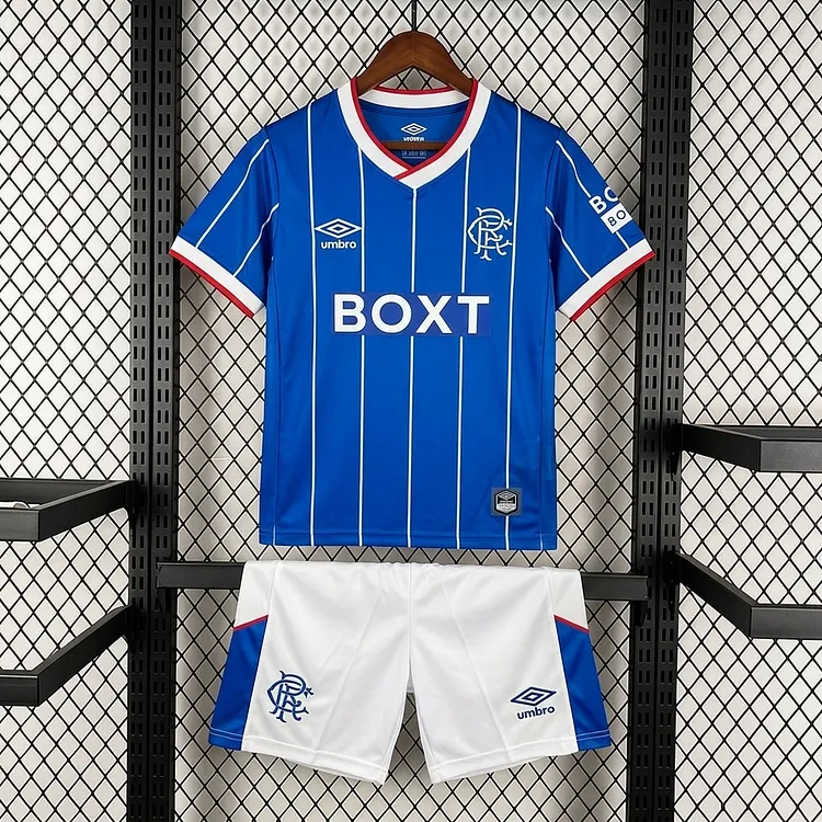 Kids Rangers 26/27 Home Jersey 1:1 Thai Quality