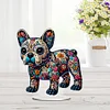 Diamond Painting Acrylic Dog Desktop Ornament Rhinestones Decorations for Adults