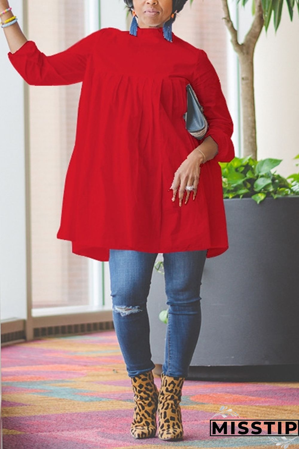White Sexy Cap Sleeve Long Sleeves neck A-Line Knee-Length Solid Draped Patchwork Club