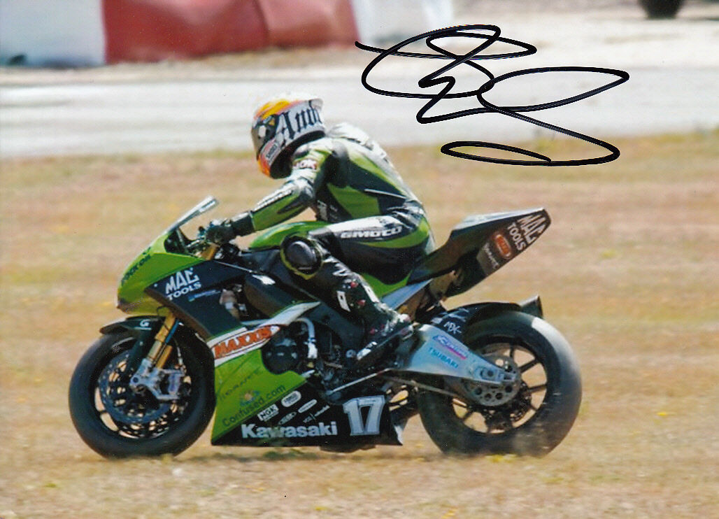 Simon Andrews Hand Signed Kawasaki 7x5 Photo Poster painting BSB 8.