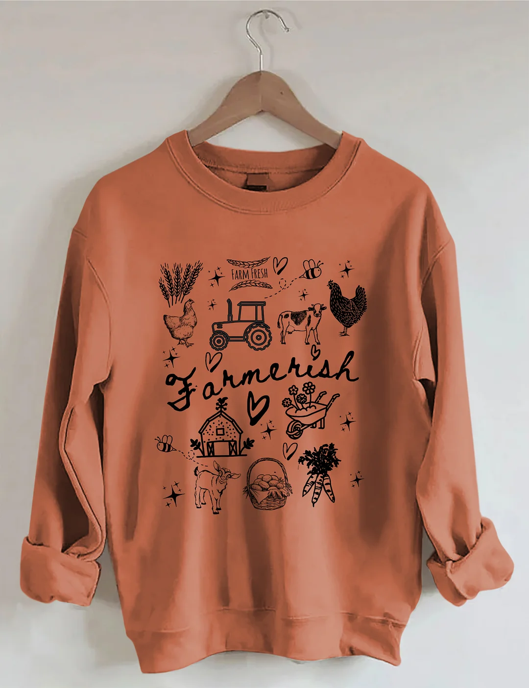 Doodle Design Farmerish Sweatshirt