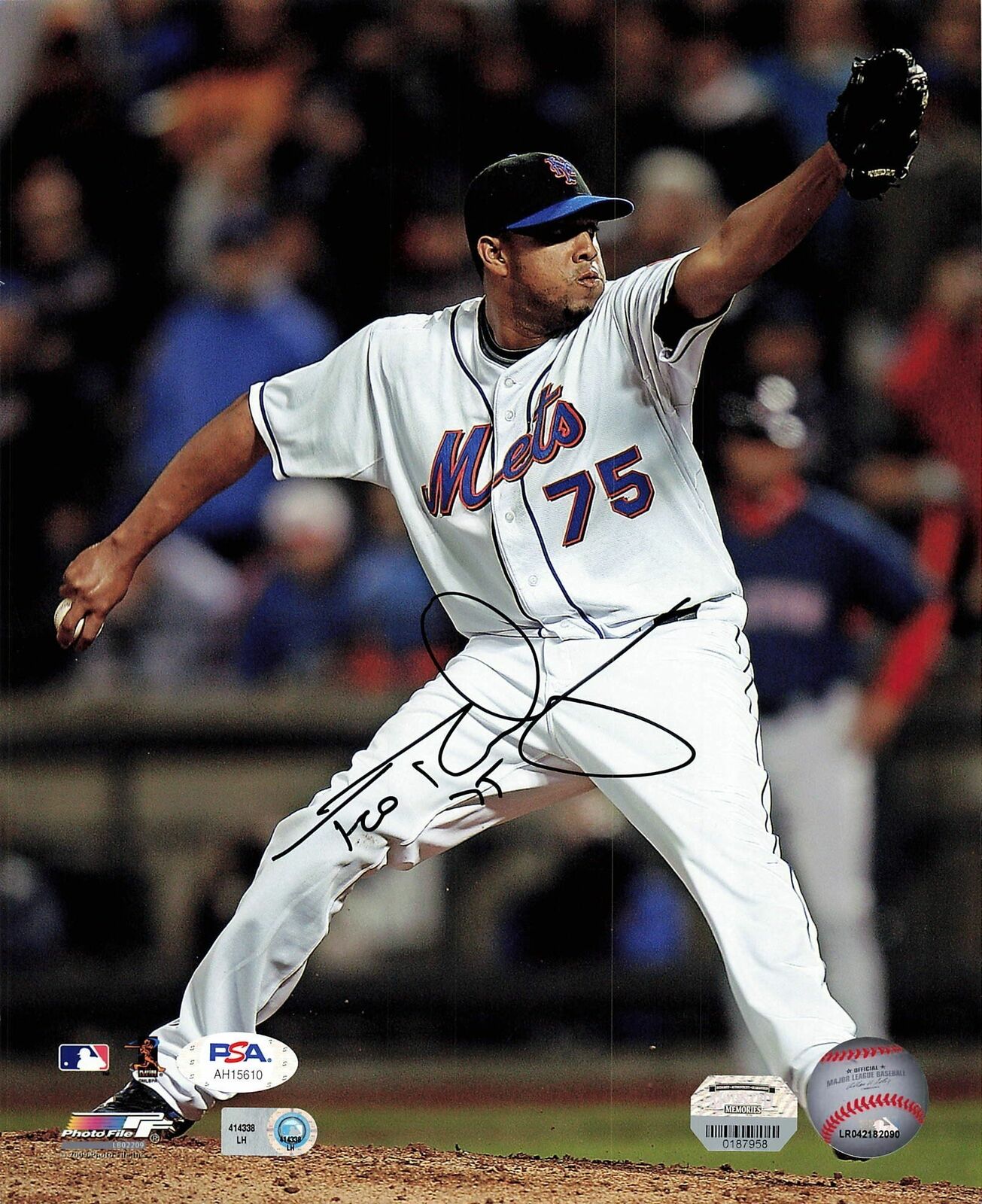 Francisco Rodriguez signed 8x10 Photo Poster painting PSA/DNA New York Mets Autographed