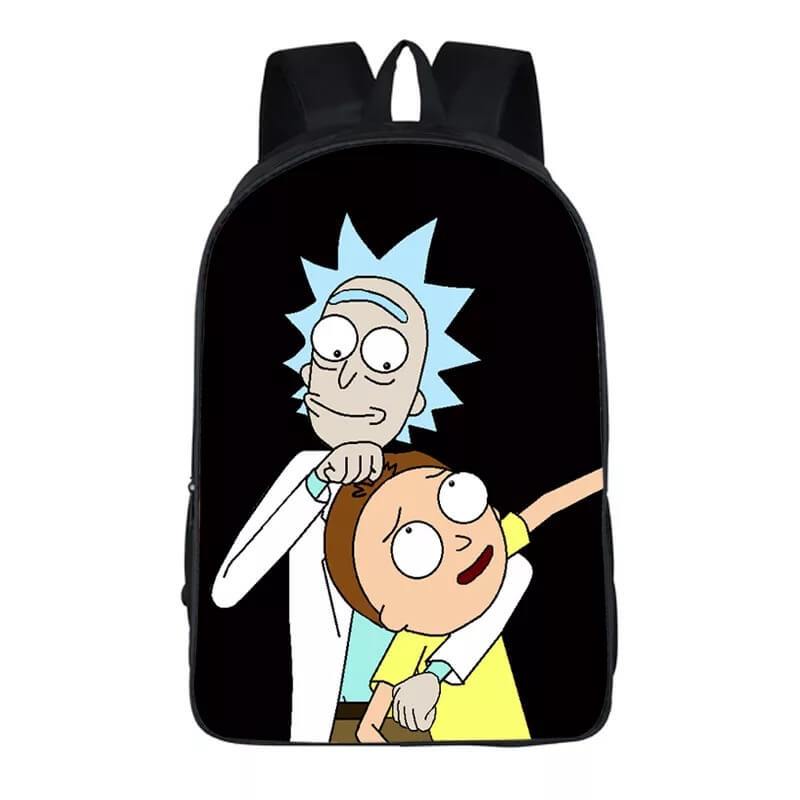 Mayoulove Anime Rick And Morty #6 Cosplay Backpack School Notebook Bag-Mayoulove