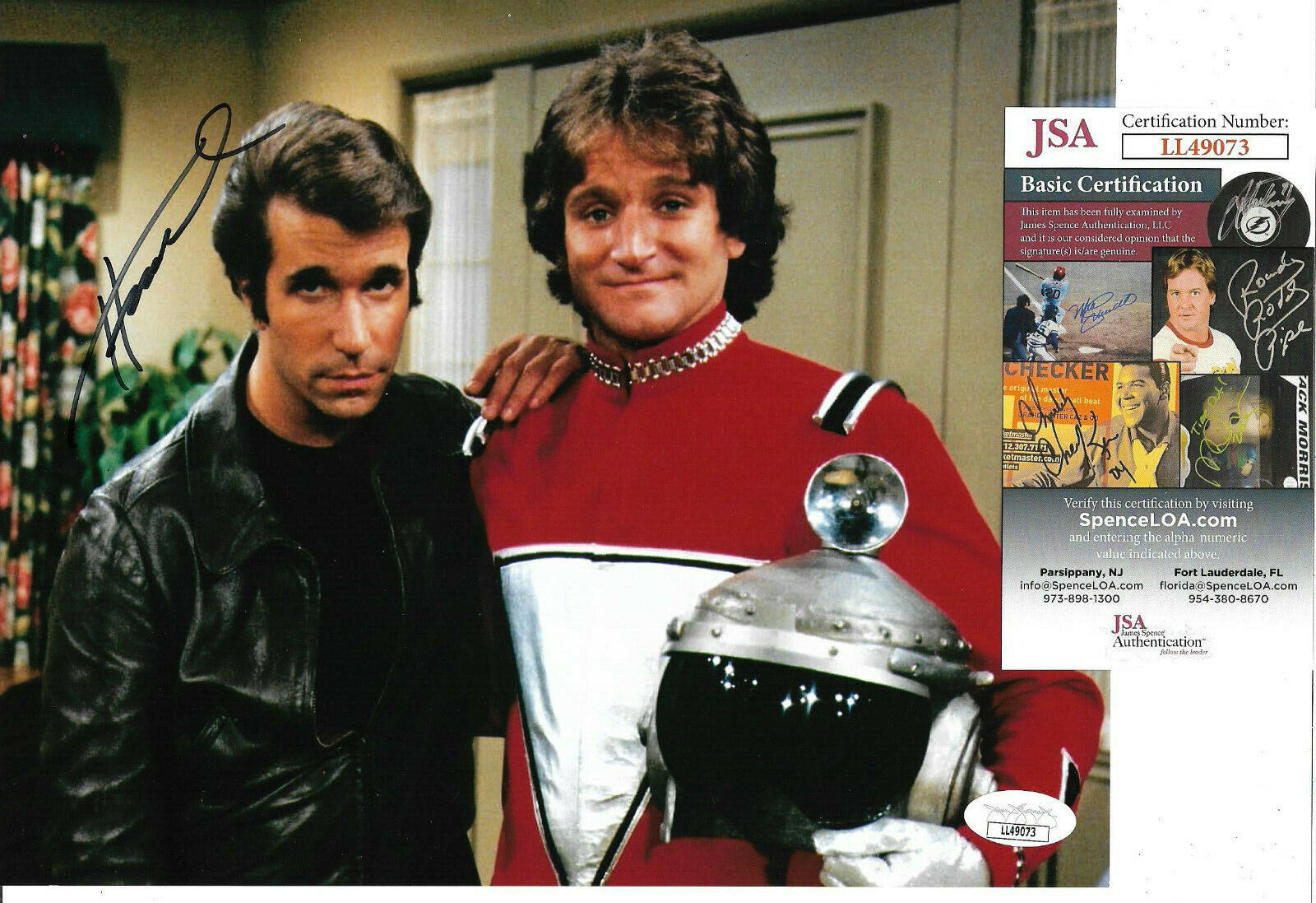 Henry Winkler Authentic Signed 8x10 Photo Poster painting Autographed, Happy Days, Fonz, JSA COA