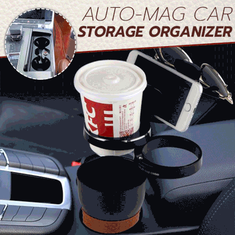 Auto-Mug Car Storage Organizer