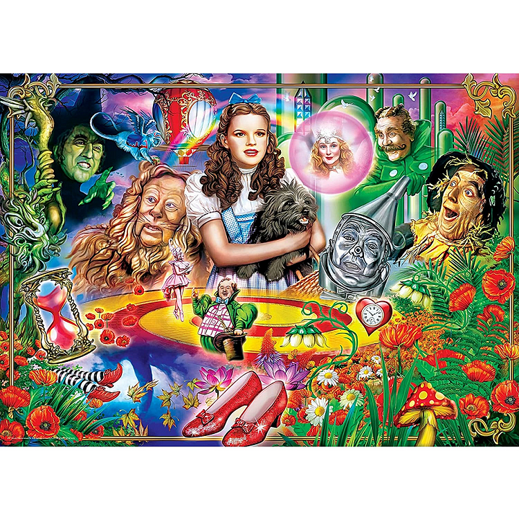 Wizard Of Oz 40*30CM(Canvas) Full Square Drill Diamond Painting gbfke