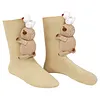 3D Knit Socks Funny Warm Cute Socks Double Layer Hand Crocheted Sock Middle Tube Socks for Autumn/Winter for Men & Women