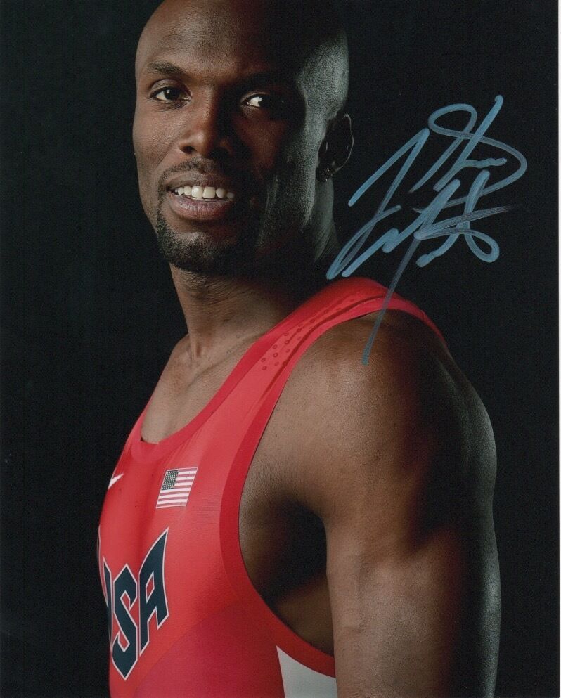 Lashawn Merritt Autographed Signed 8x10 Photo Poster painting COA