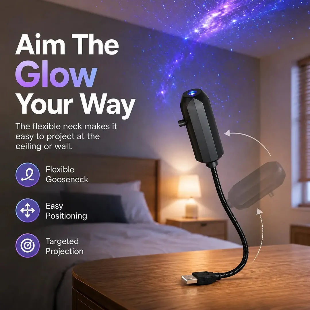 Smart Holographic Ocean & Galaxy & Forest 5D Projector
