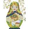Russian Matryoshka Doll - 14CT Stamped Cross Stitch 29*36cm/11.42*14.17in