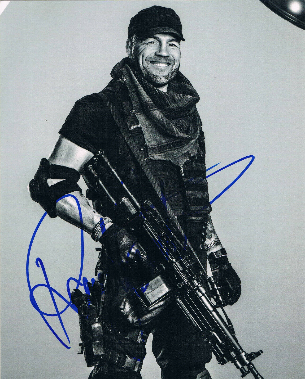 Randy Couture 1963- autograph IN PERSON signed Photo Poster painting 8x10