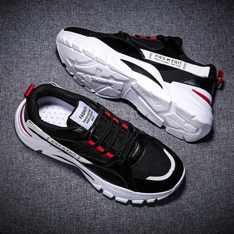 Men's Shoes Spring 2021 Trendy Sports Casual Borad Shoes Versatile Summer Breathable Sneakers Running Daddy Tide Shoes