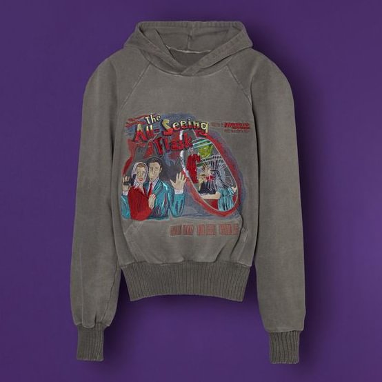 Gray Lounge Hoodie