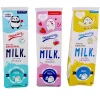 Creative Stationery Milk Box Shape Student Pens Storage Bag Back to School Gift