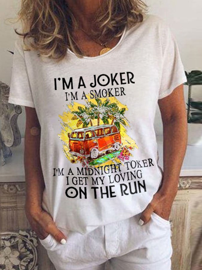 Casual Print T-Shirt