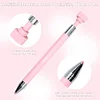 Stylo de peinture au diamant avec cire rechargeable stylo à cire pour diamant art ongle bricolage (d)