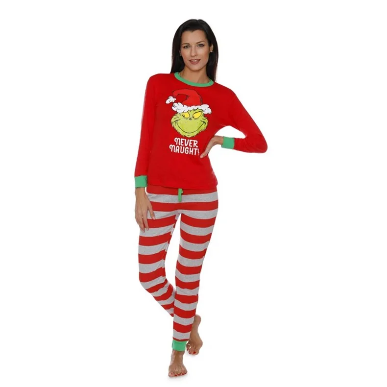 Family Matching The Grinch Pajamas Set