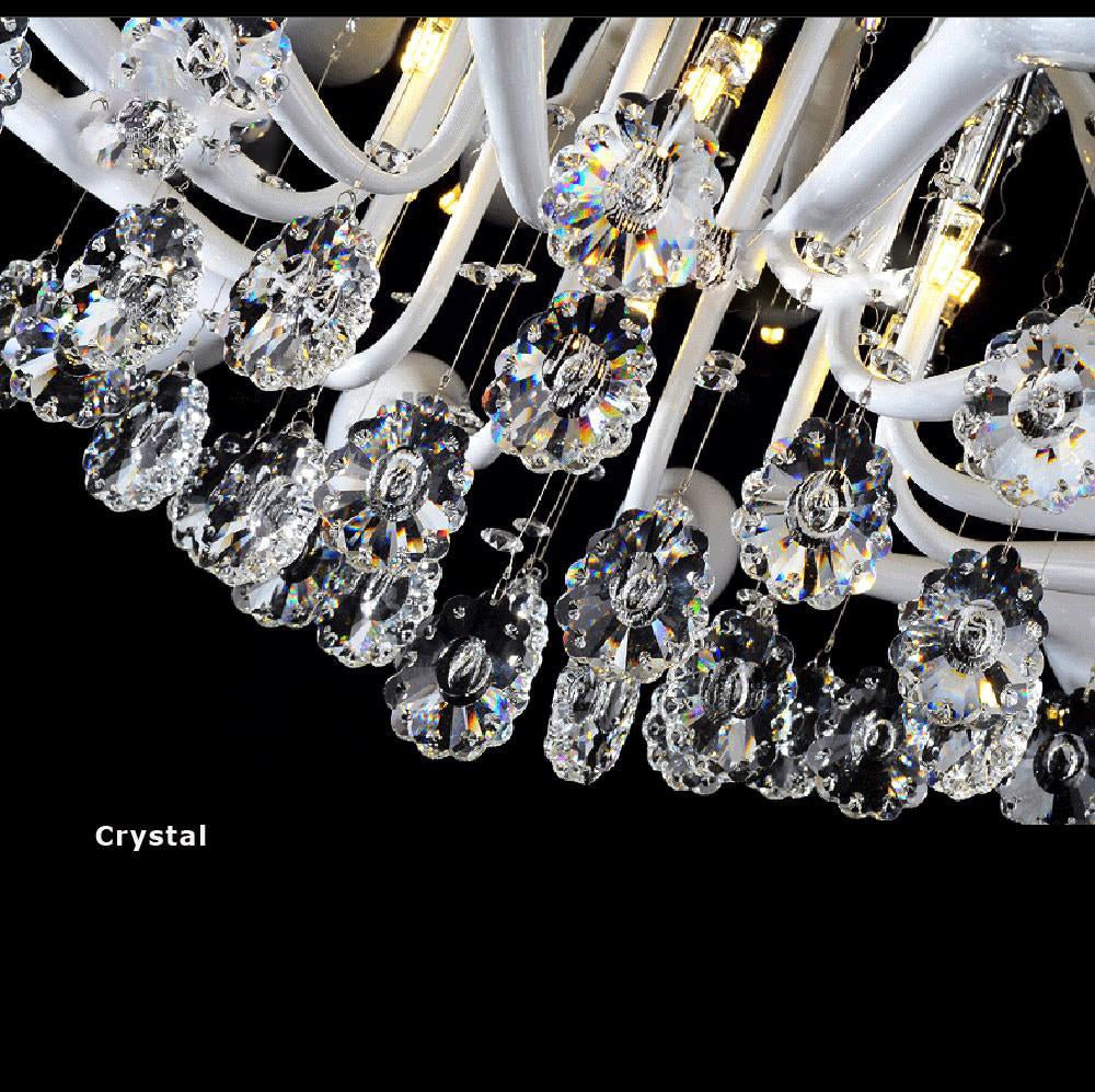G4 Led Modern Iron Crystal White Swan LED Lamp.LED Light.Pendant Lights.LED Pendant Light.Pendant Lamp For Foyer Bedroom