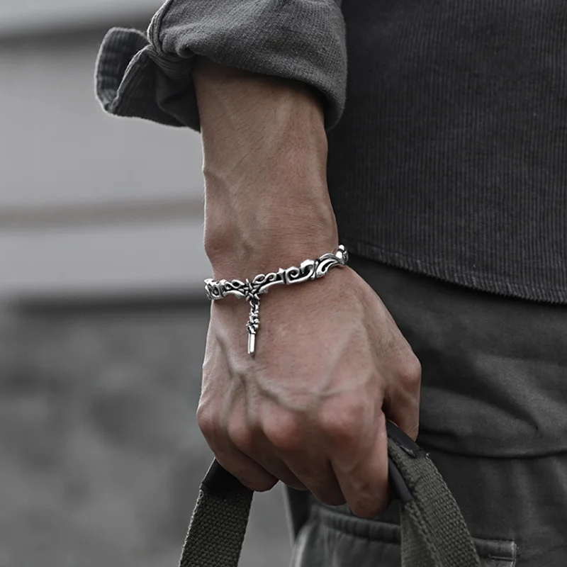 Dark Vintage Vine Fashion Bracelet Techwear Shop
