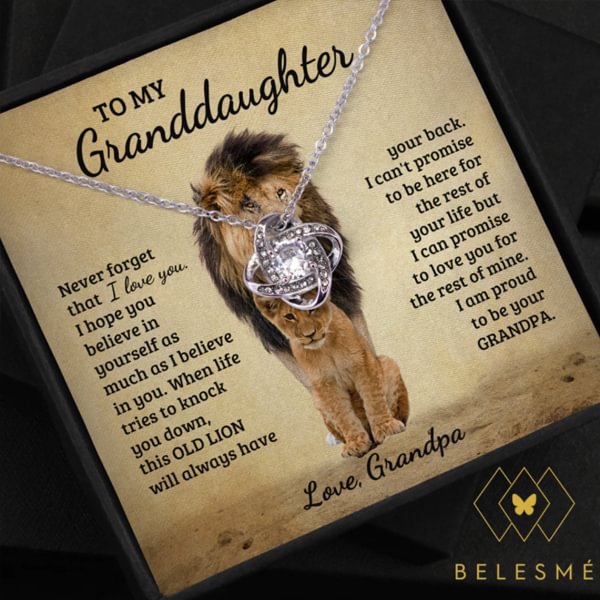 Granddaughter - Proud of you - Necklace