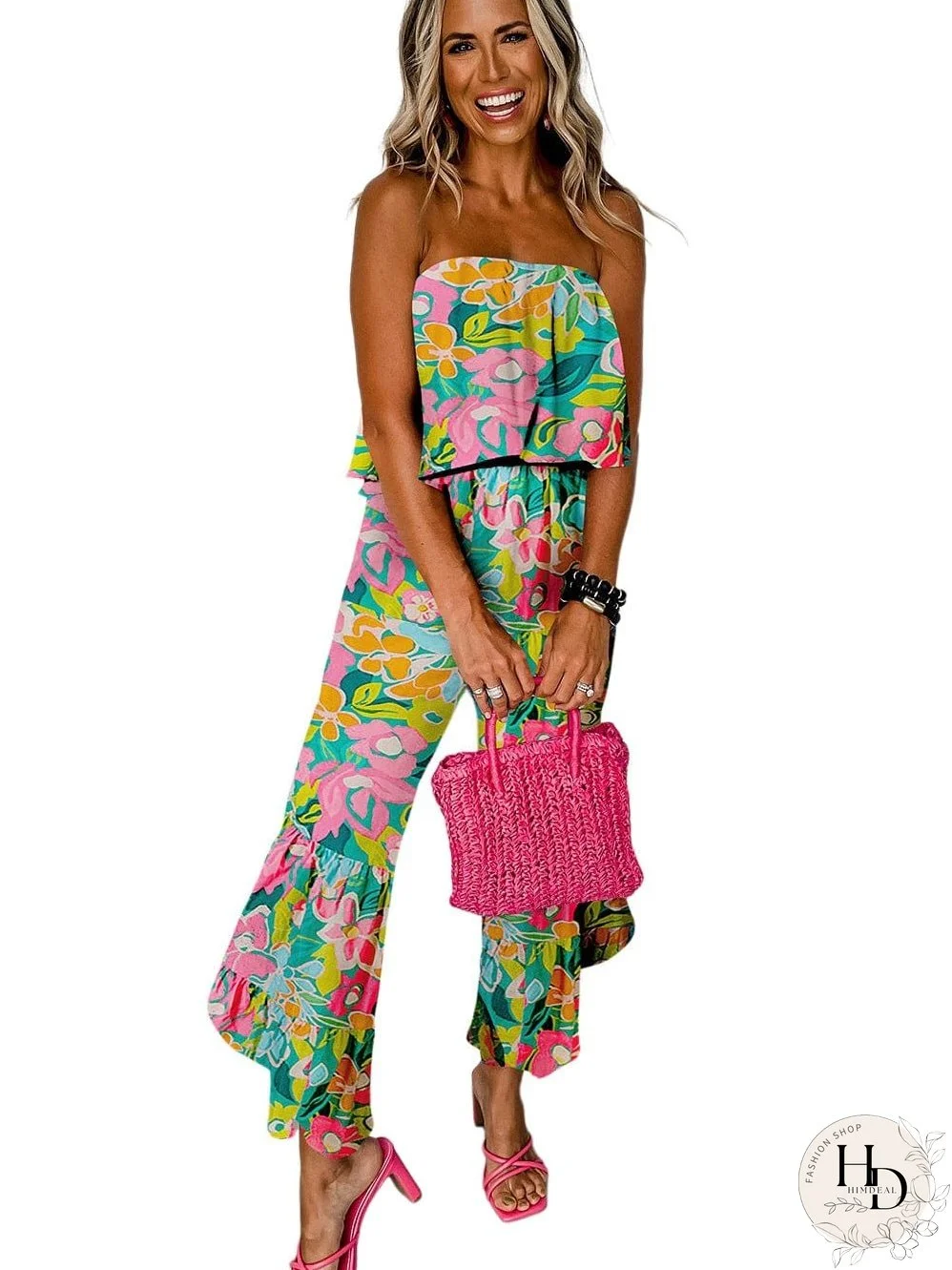 Summer Ruffle Jumpsuit