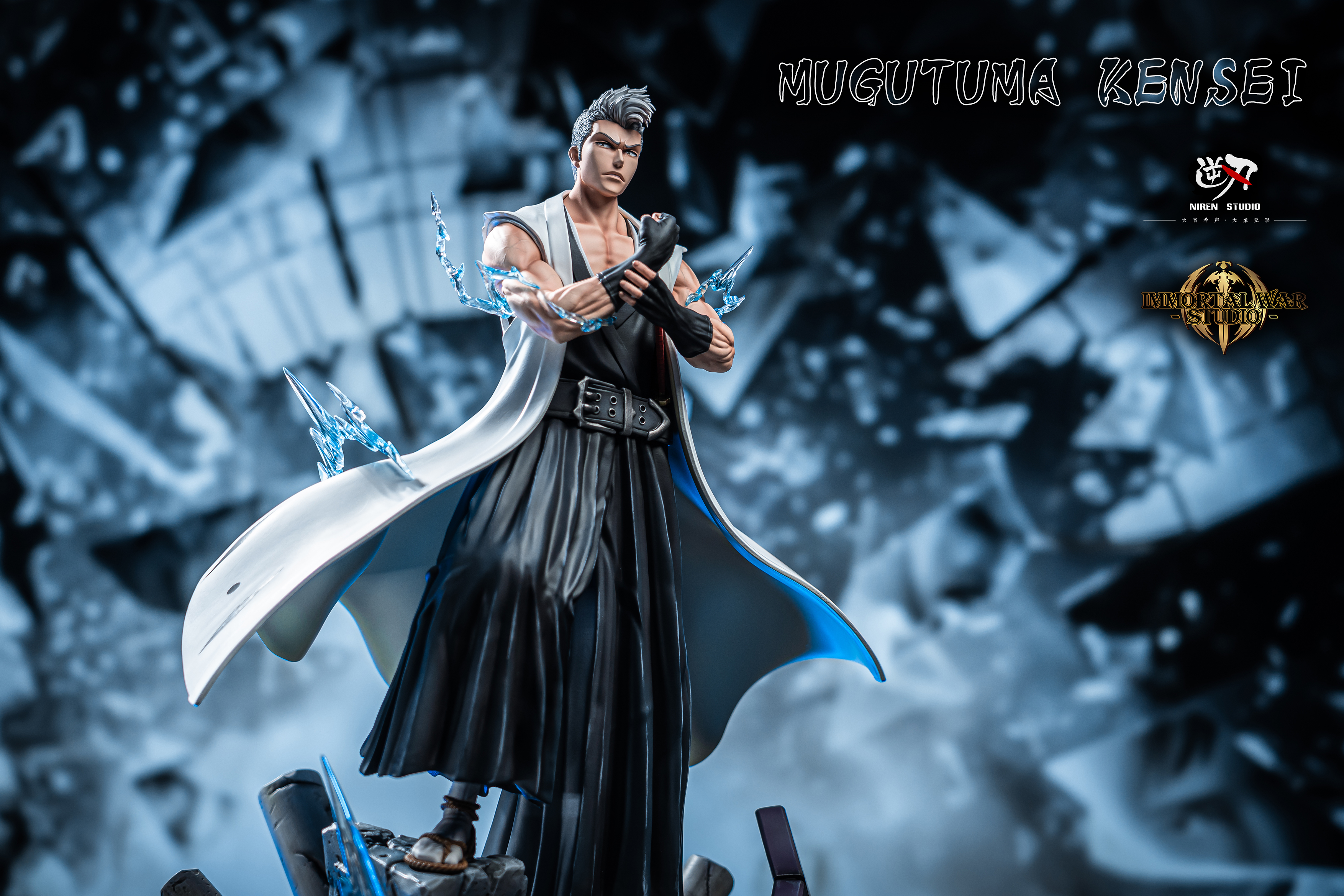 PRE-ORDER NIREN &  I.W Studio - BLEACH TYBW GOTEI 13 SERIES 5 Muguruma Kensei 1/6 Statue(GK)-