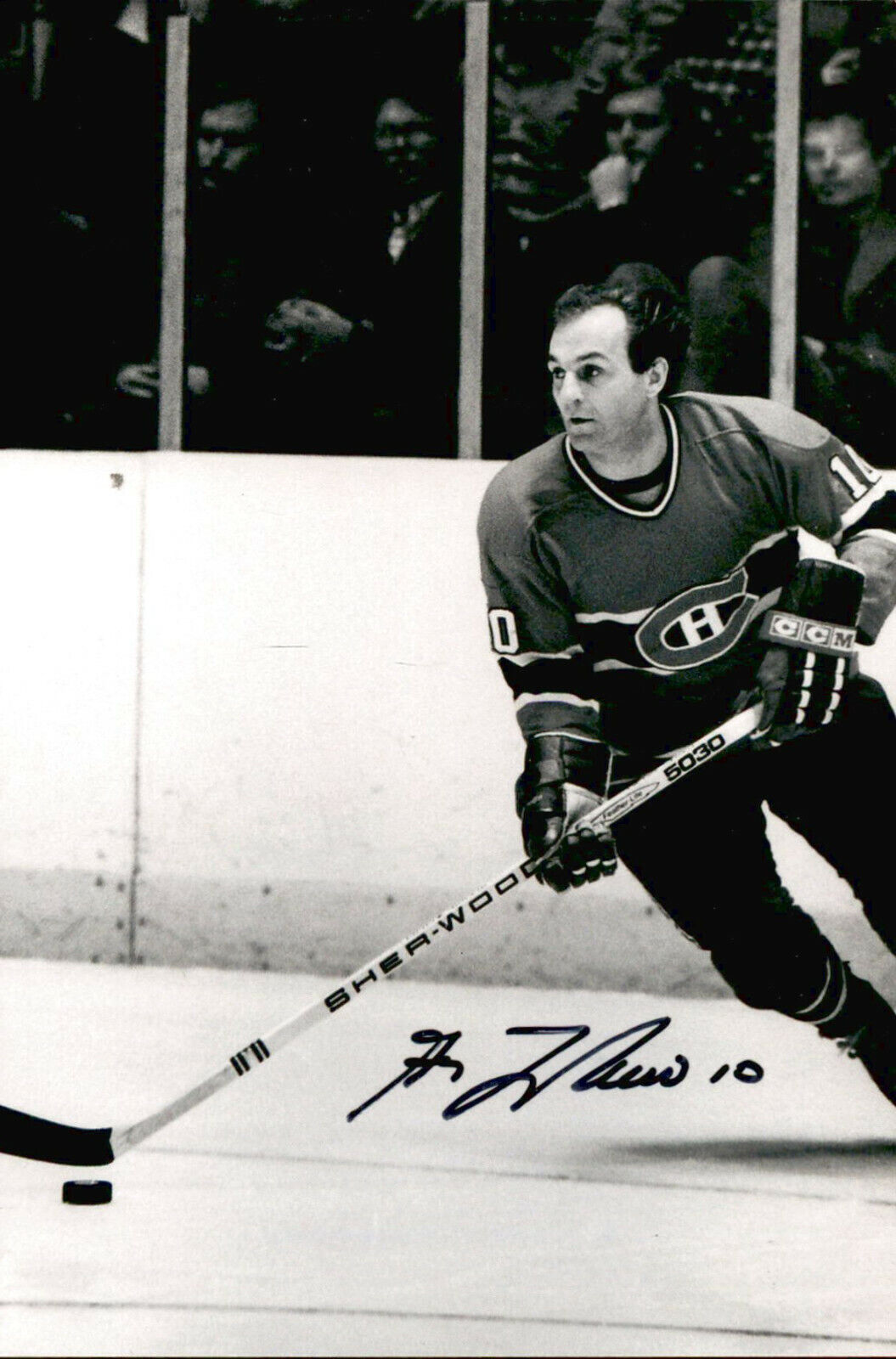 Guy Lafleur SIGNED autographed 4x6 Photo Poster painting MONTREAL CANADIENS #3