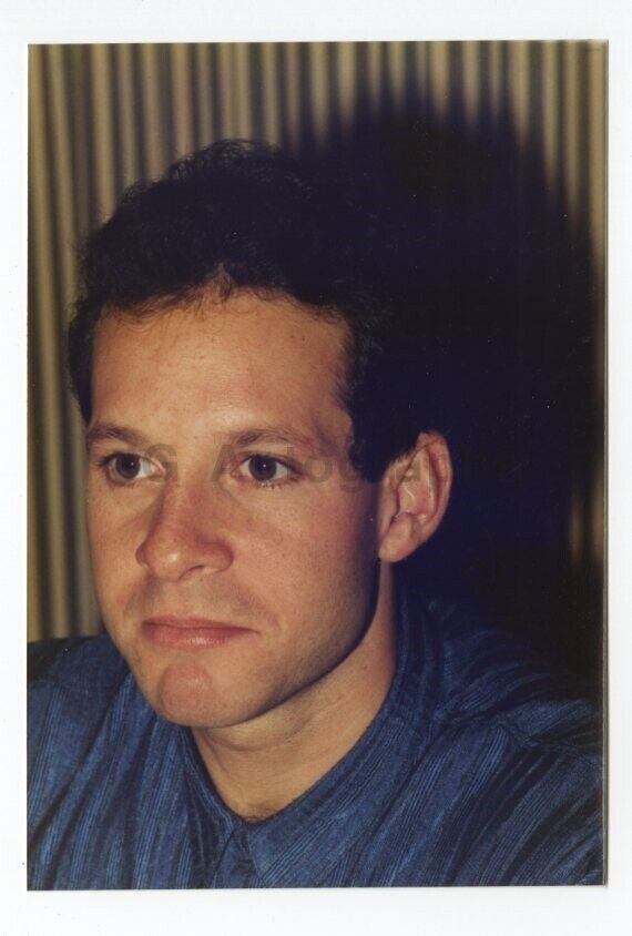 Steve Guttenberg - Candid Photo Poster painting by Peter Warrack - Previously Unpublished