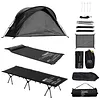 [US Local Warehouse] 3 Pcs Set Marching Bed Outdoor Portable Tent with Carry Bag Tent Cot for Camping