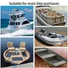 Boat Post Seat Mount with 3/4 Pin Post Socket Post Mounting Base for Marine Boat