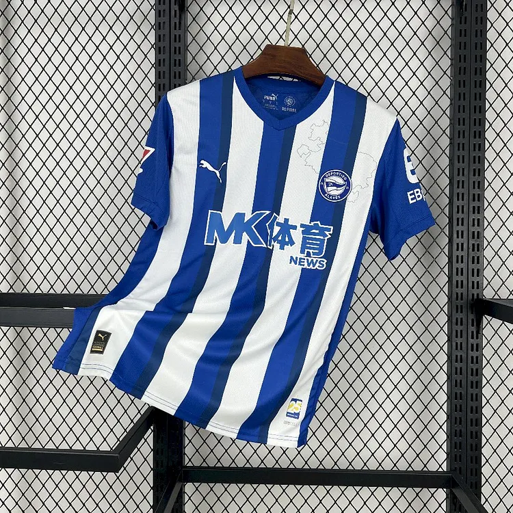 【S~4XL】Alaves 25/26 Home Football Jersey