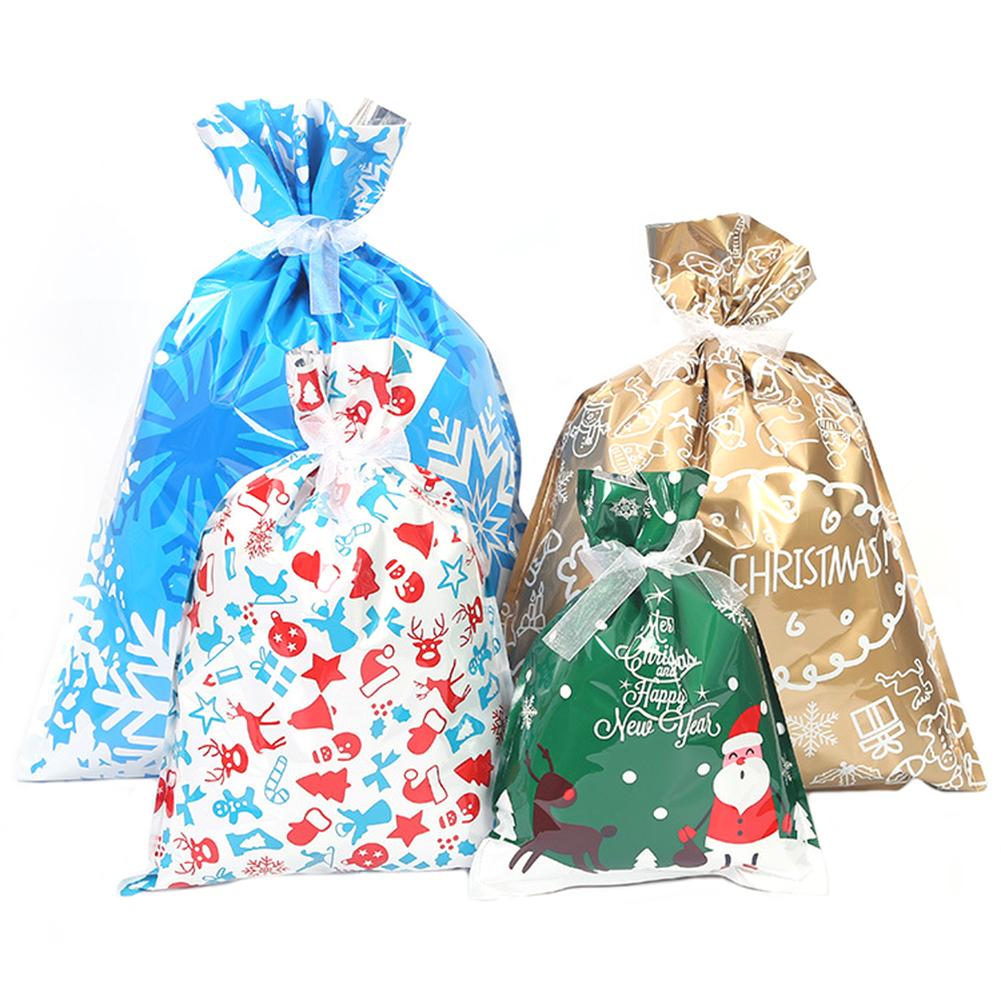 

10/15pcs Merry Christmas Gift Bag Candy Presents Packing Bags Xmas Decor, 501 Original