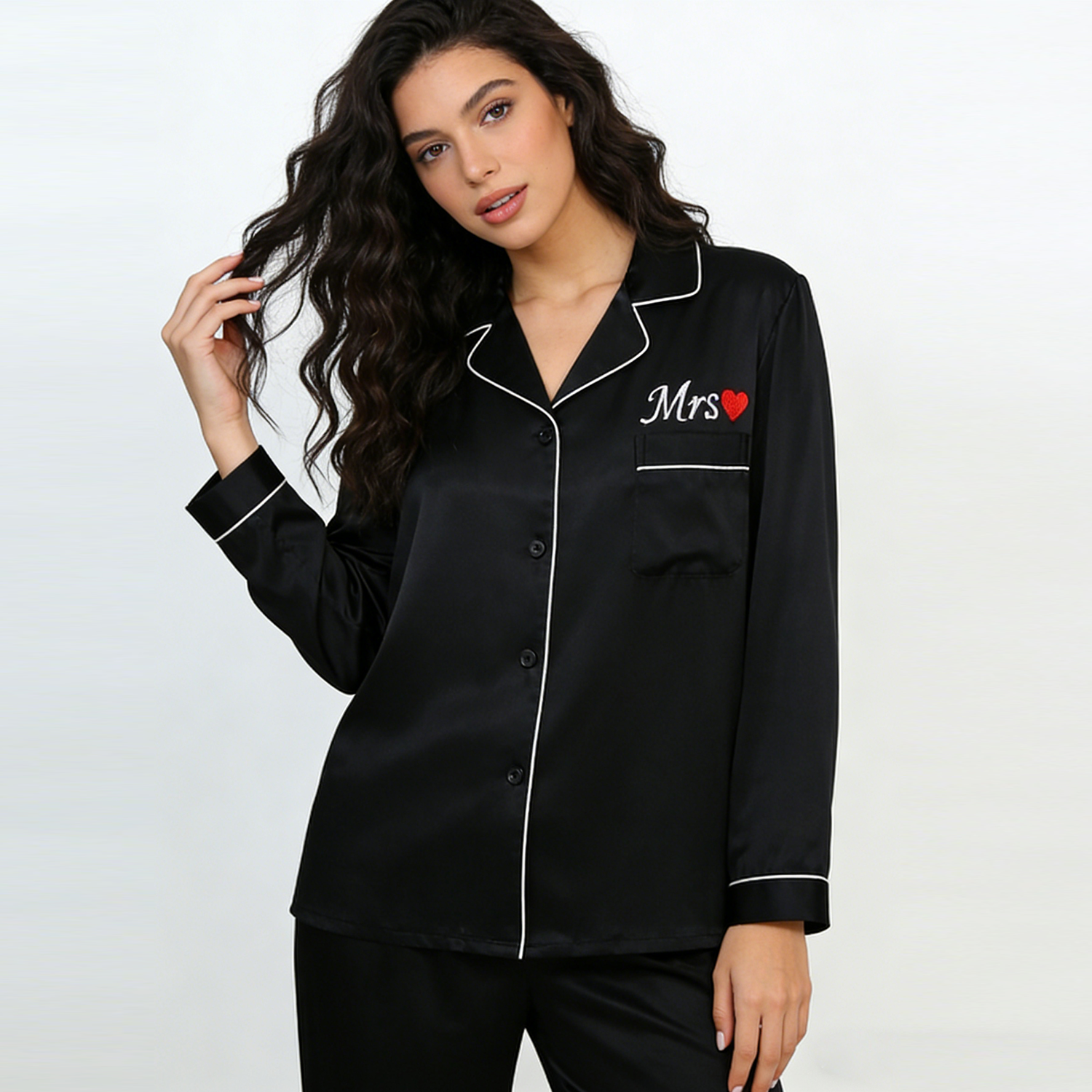 Women's Romantic Vibes Silk Pajamas REAL SILK LIFE