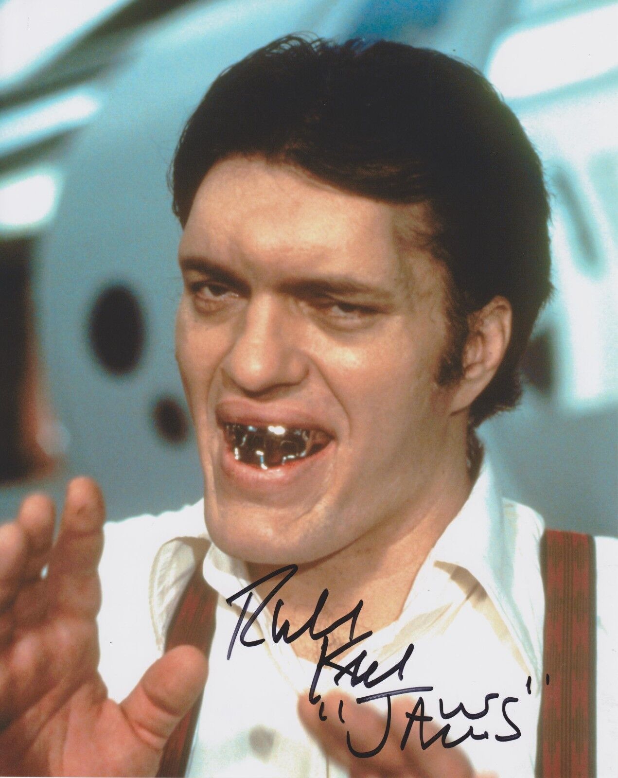 Richard Kiel Signed 8x10 The Spy Who Loved Me - JAWS !!! RARE!!! #2 1939-2014