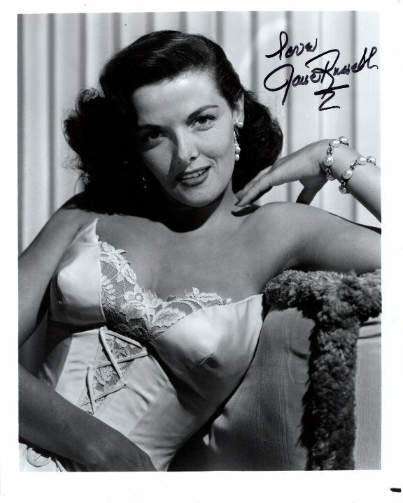 JANE RUSSELL signed autographed Photo Poster painting