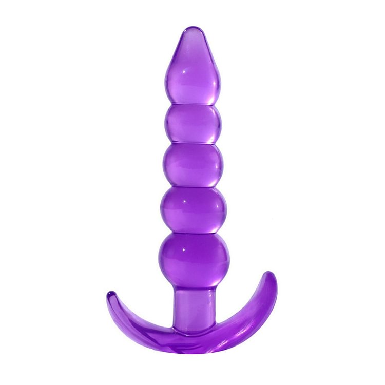 Silicone Posterior Pulling Bead Anal Plug Finger Sleeve