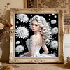 Flower Beauty-Special Shaped Diamond Painting