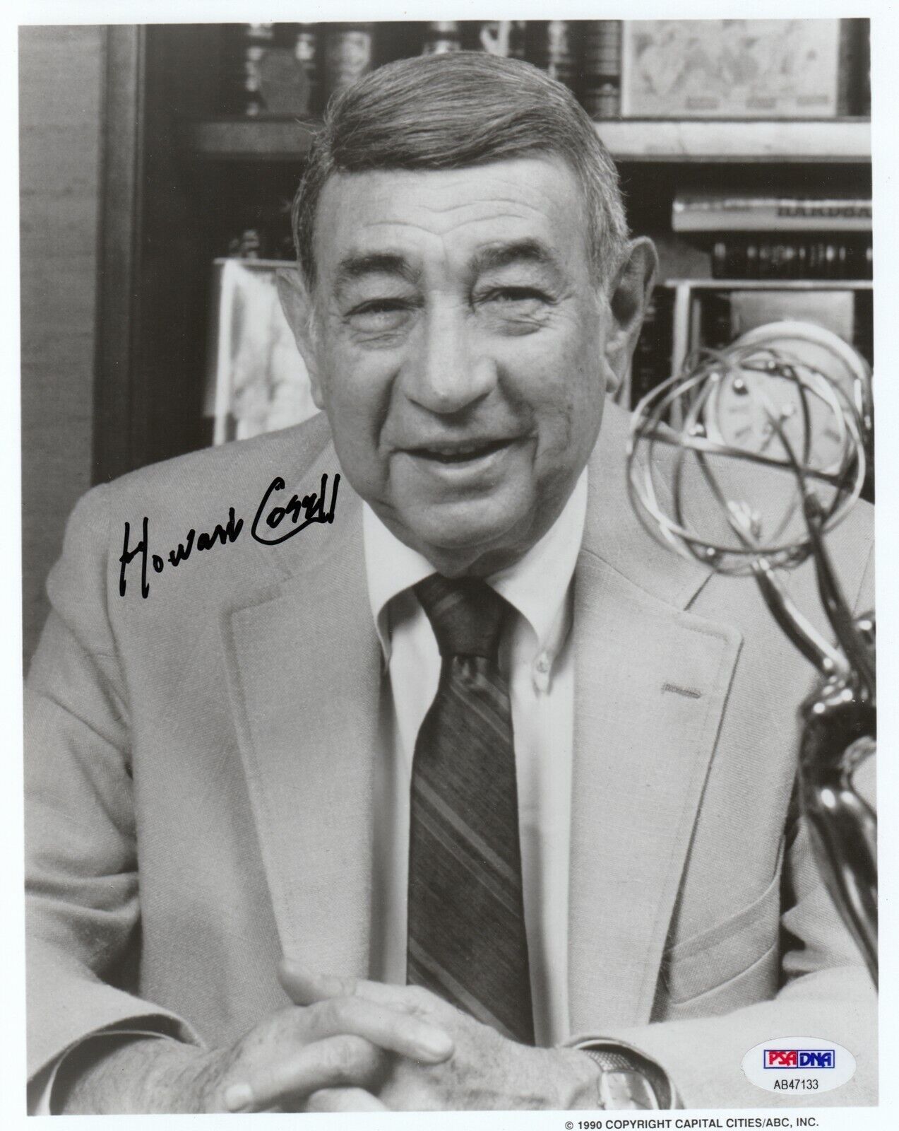 Howard Cosell #0 8x10 Signed Photo Poster painting w/ PSA TV