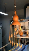 Purely handcrafted wind chime gourds, intangible cultural heritage crafts