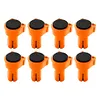 8Pcs Workbench Peg Brake Stops Clamp 19/20mm Dogs Woodworking Table Limit Block