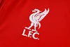 Joyfball 2025/2026 Liverpool Long Zipped Jacket Red Soccer Jersey 1:1 Thai Quality Set
